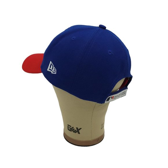 New Era Fits Texas Rangers MLB Baseball Strapback Cap Trucker Blue Red Hat - Picture 10 of 12